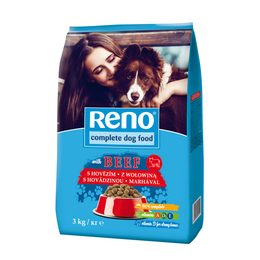3kg Reno granule pes s hovězím