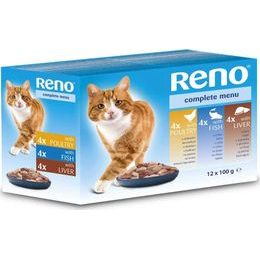 Reno CAT BOX 12x100g KAPSA 3 druhy