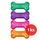 KONG Toy Squeezz Bone - hračka pro psy, M (15,5 x 7,5 x 4,5 cm), mix barev