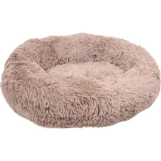 Flamingo Krems - chlupatý pelech pro psy a kočky - světle hnědá - 90 cm