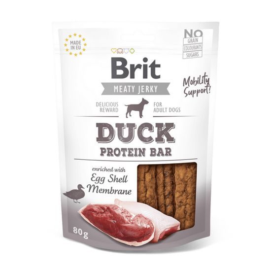 Brit Jerky - Duck Protein Bar 80 g