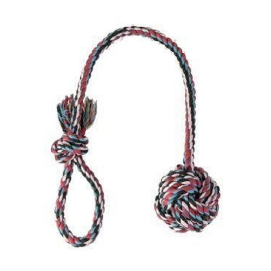 Bavlněný pletený míč na šňůře