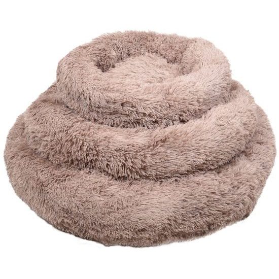 Flamingo Krems - chlupatý pelech pro psy a kočky - světle hnědá - 90 cm