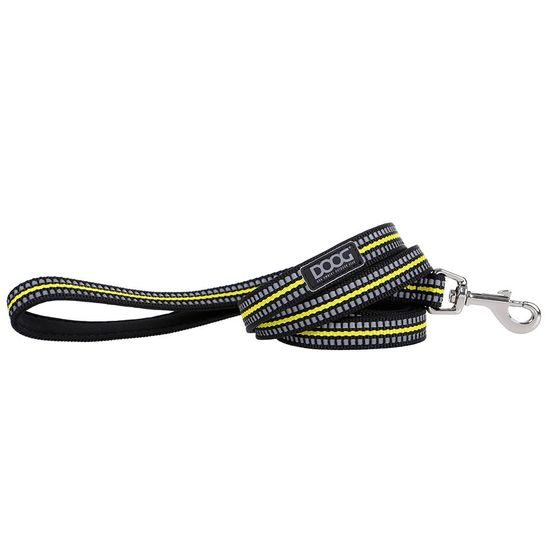 DOOG Lead - Bolt - neoprenové vodítko pro psy - 130 x 2,5 cm (L)