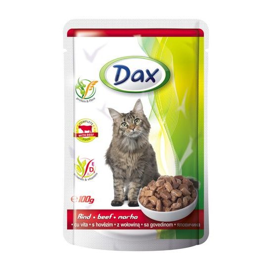 Dax CAT kapsa 100g HOVĚZÍ,PPF