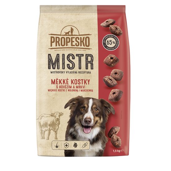 MISTR MĚKKÉ KROUŽKY 1,5kg Propesko