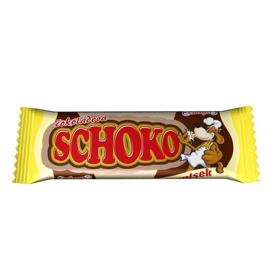 Čokoláda HOVĚZÍ 30g tab.Schoko Mlsoun