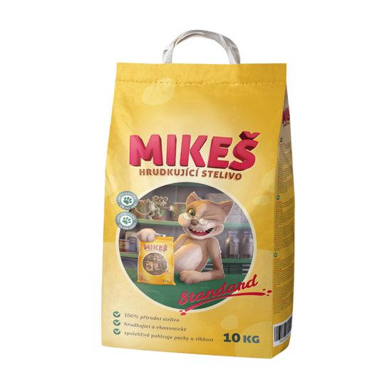10kg Mikeš stelivo kočka