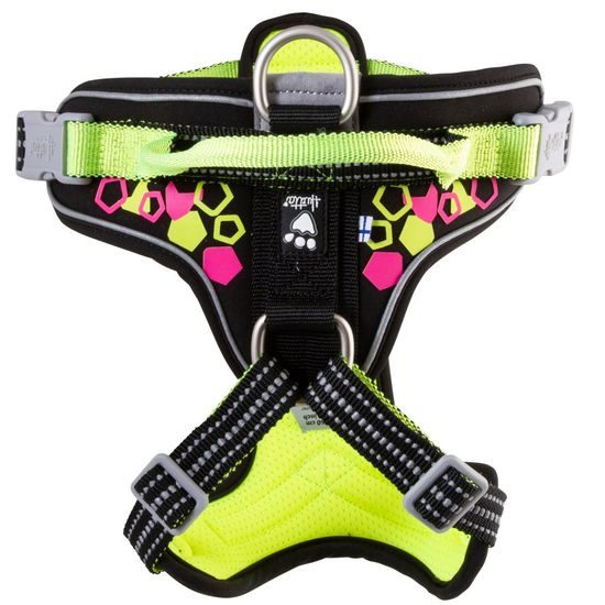Hurtta Weekend Warrior NEON - postroj pro psy 80-100 cm