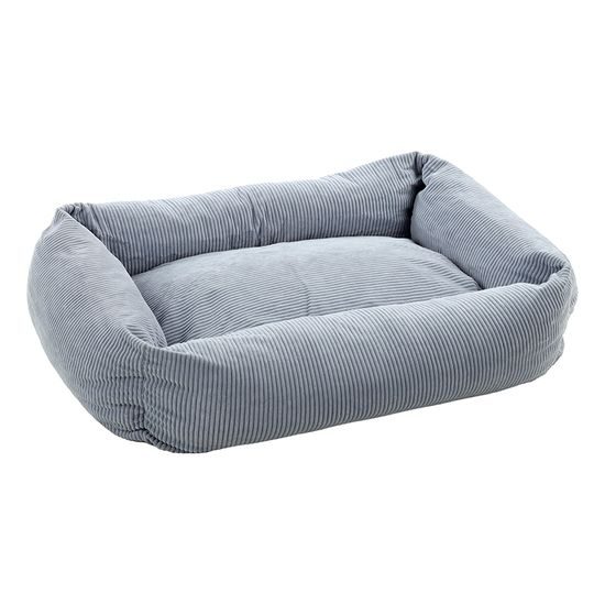 Flamingo Colette - pelíšek pro psy s okrajem - modrá - 65 cm