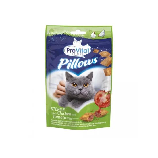 PreVital CRISPY kuřecí s rajčaty 60g snack CAT