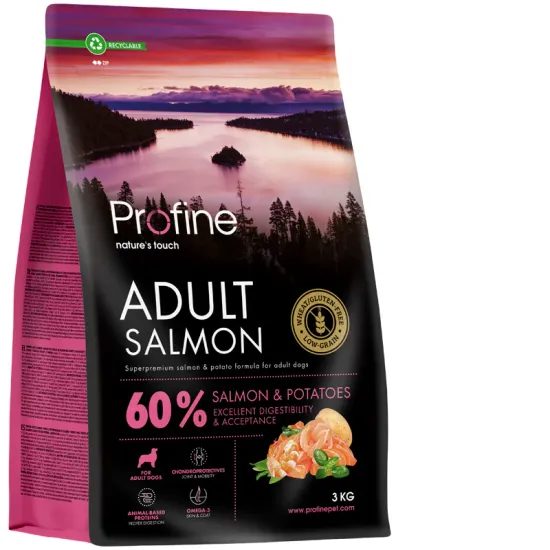PROFINE NEW 3 kg SALMON ADULT +potatoe