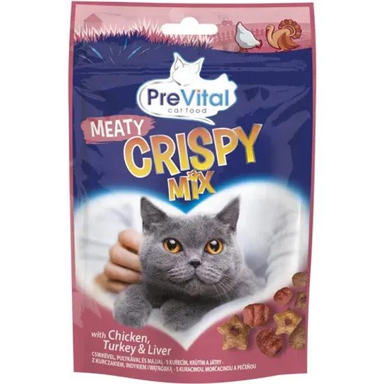PreVital CRISPY meaty 60g snack CAT
