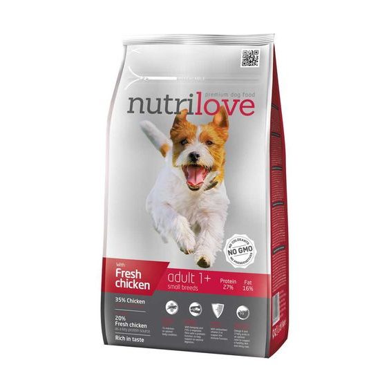 Nutrilove PES 1,6kg ADULT SMALL