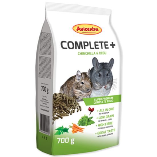 Činčila+Osmák Degu 700g COMPLETE