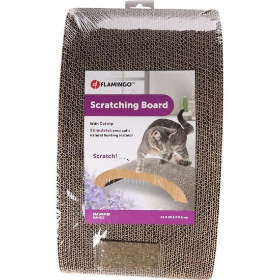 Flamingo Mawimbi 2 - škrabadlo pro kočky - 40 x 21 cm
