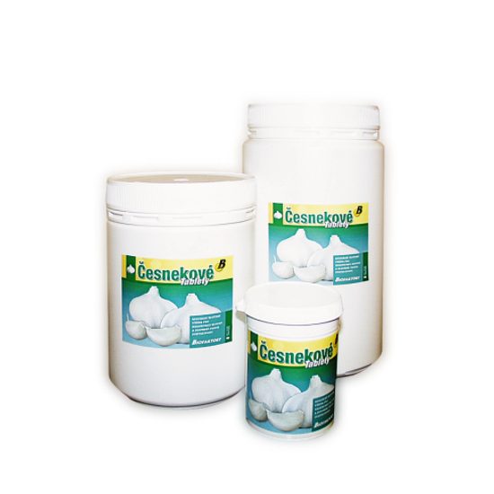 ČESNEKOVÉ tablety 100g