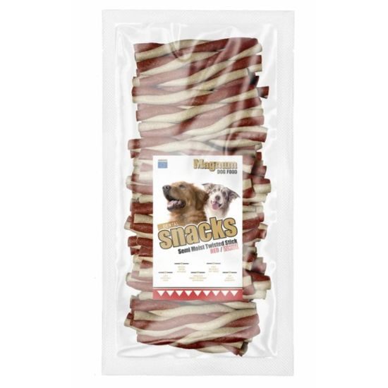 KROUCENÁ-DUO ČERVENO-BÍLÁ 50ks/bal,tyčky