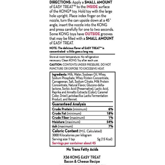 KONG Easy Treat - příchuť - cheddar 236g (5g / 1 porce)