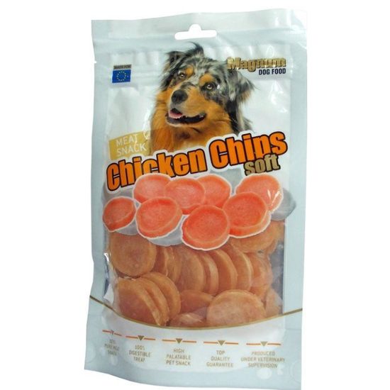 MeatSnack 80g CHICKEN CHIPS soft Magnum