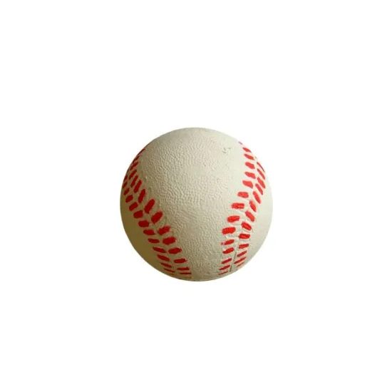 Míček baseball 6,3cm pěnový latex