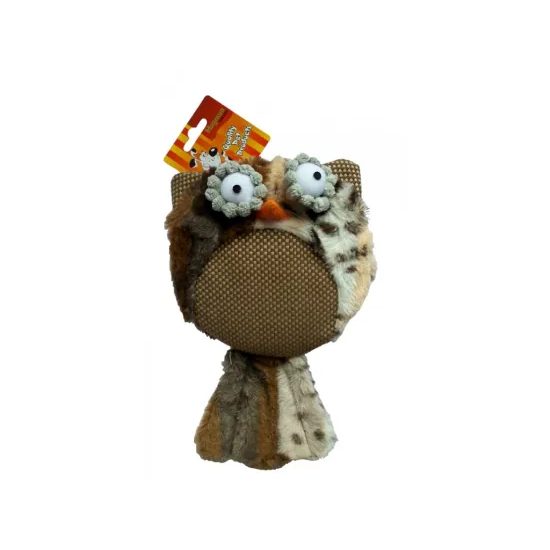 Sýček textil se zvukem 27x20cm