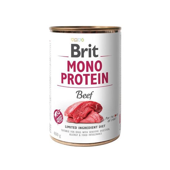 Brit Mono Protein Beef 400g (hovězí maso)