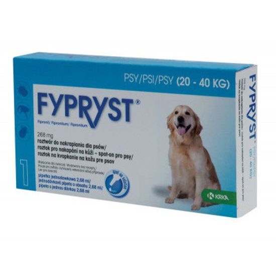 Fypryst Spot-on Dog L 20-40 kg 1 x 2,68 ml