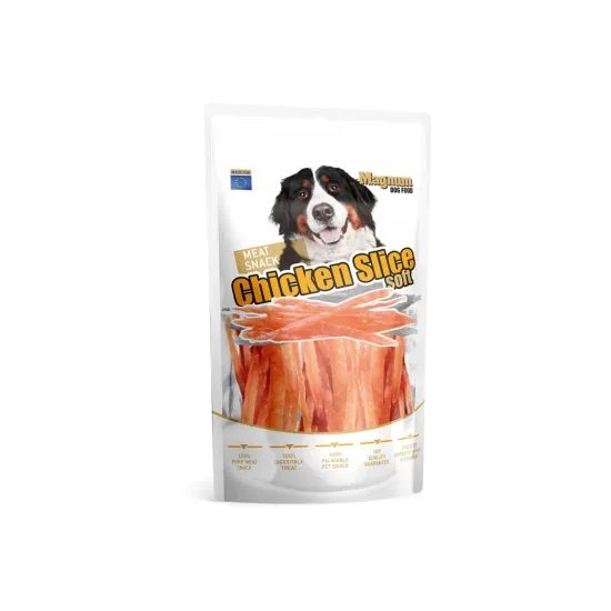 MeatSnack 80g CHICKEN SLICE soft Magnum
