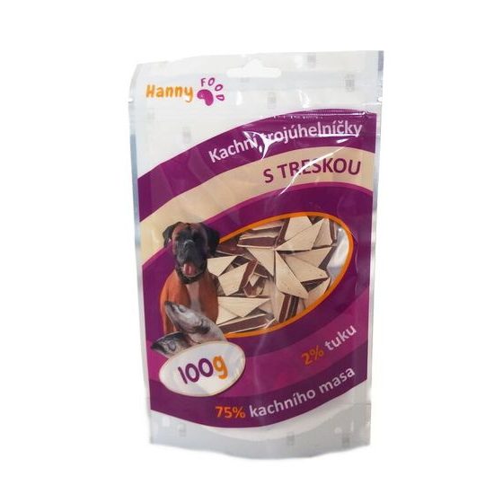 Kachní trojúhelníčky s treskou HANNY FOOD