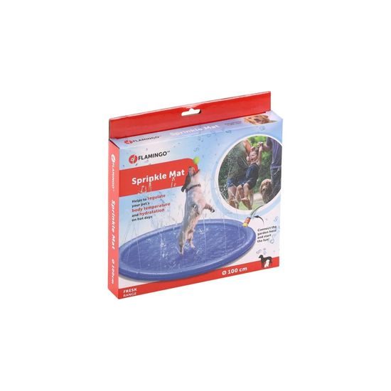 Flamingo Sprinkle Mat Fresk Lenny - Stříkací podložka pro psy - ? 100 cm