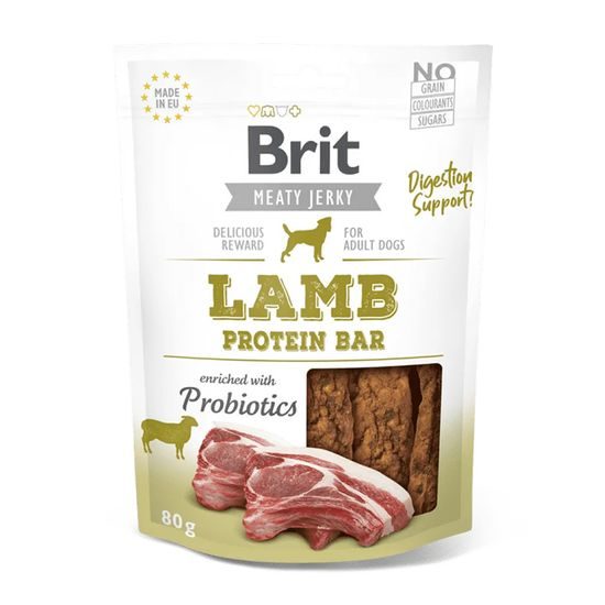 Brit Jerky - Lamb Protein Bar 80 g