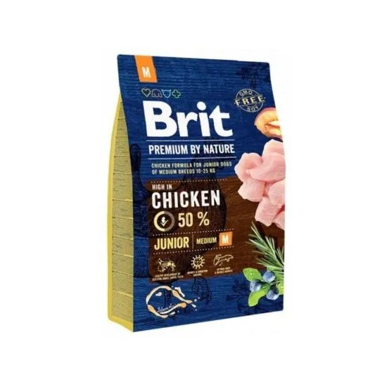 Brit NATURE M 3kg JUNIOR premium