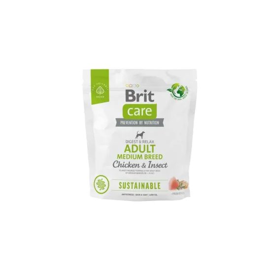 Brit Care Dog Sustainable Adult Medium Breed, 1kg