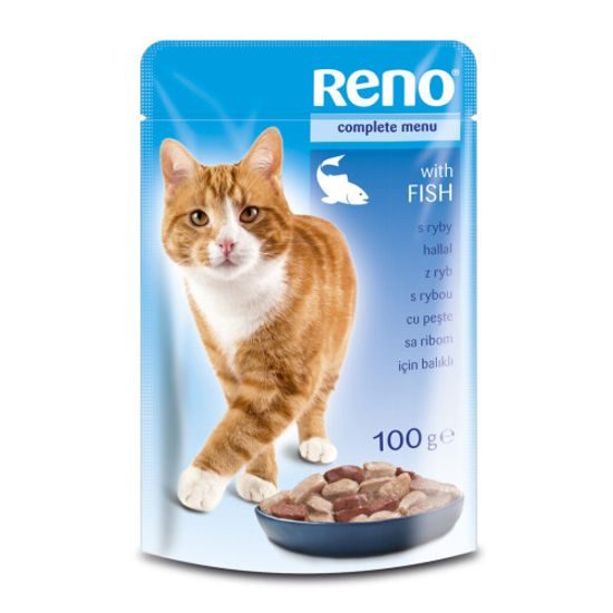Reno CAT 100g KAPSA s RYBOU