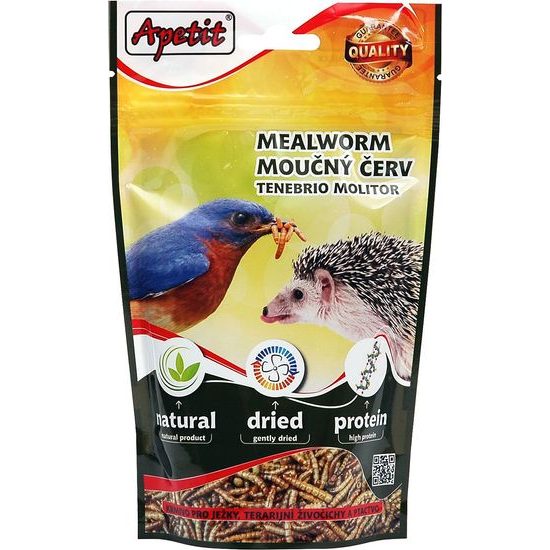 Apetit MEALWORM 60g suš.mouční červi