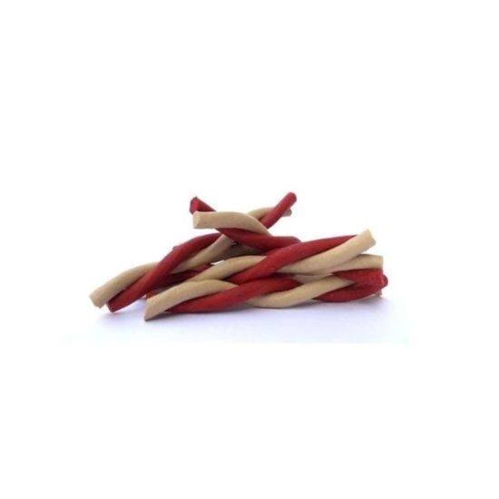 KROUCENÁ-DUO ČERVENO-BÍLÁ 50ks/bal,tyčky