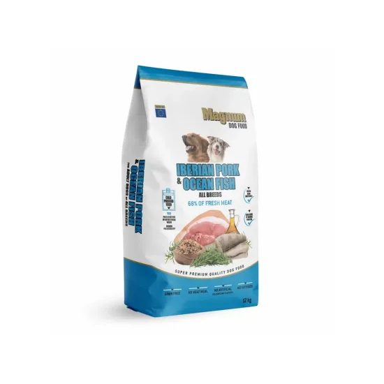 Magnum granule Iberian Pork & Ocean Fish All Breed 12kg