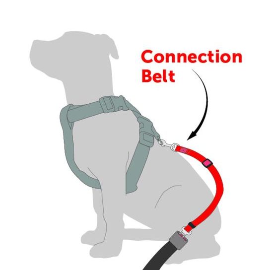 Flamingo Ruka - bezpečnostní spojka k autopásu 52-65 cm / 20mm