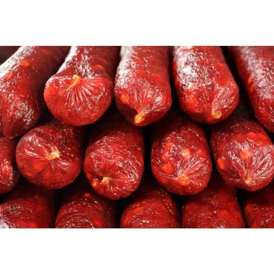 Klobásy s hovězím, kolagenem, šípkem a brusinkami 6ks