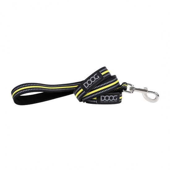 DOOG Lead - Bolt - neoprenové vodítko pro psy - 130 x 2,5 cm (L)