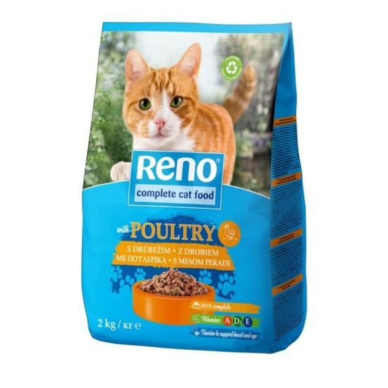 Reno CAT 2 kg s DRŮBEŽÍM, granule