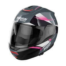 Moto helma Nolan N100-6 Paloma Slate Grey N-COM 29