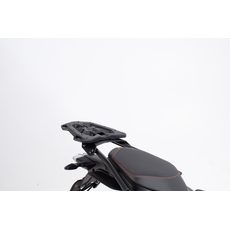 Nosič zavazadel rozšíření pro STREET-RACK 45 x 30 cm. QUICK-LOCK. Hliník. Černá