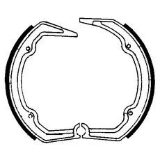 Brzdové čeľuste FERODO 225129103