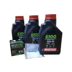 Sada na výmenu oleja Yamaha Motul 5100 3L