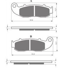 Brzdové obloženie GOLDFREN 423 S3