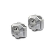 zvýšení řídítek 22 mm H = 20 mm. stříbro.