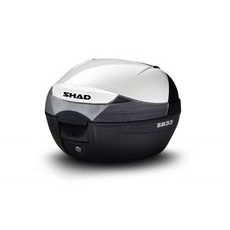 Topcase - s farebným krytom SHAD SH33 biela