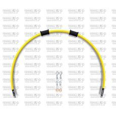 Hadica prednej brzdy sada Venhill POWERHOSEPLUS YAM-3004F-YE (1 hadica v sade) žlté hadice, chrómové koncovky